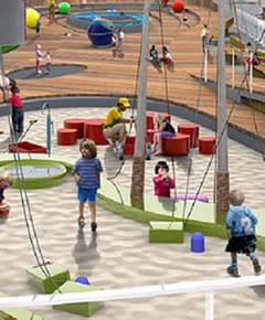 Playground equipment for parks