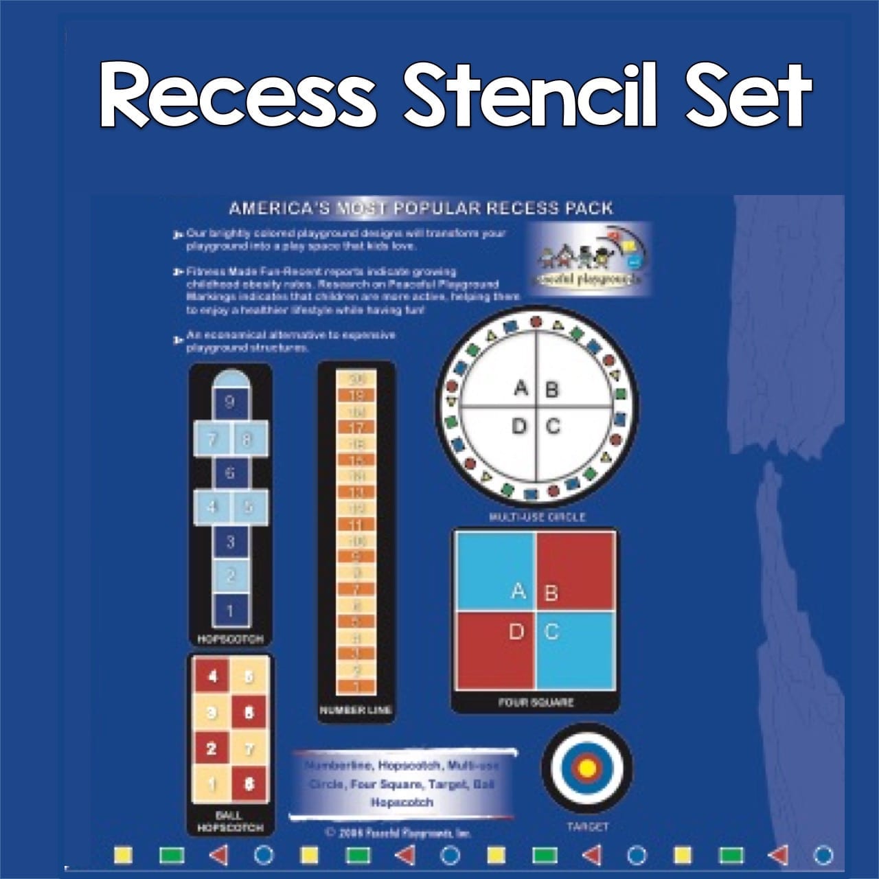 Recess Stencil Set