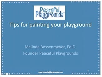 Painting your playground