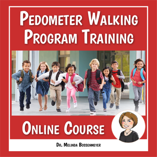 pedometer walking course