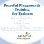 Peaceful Playgrounds Training