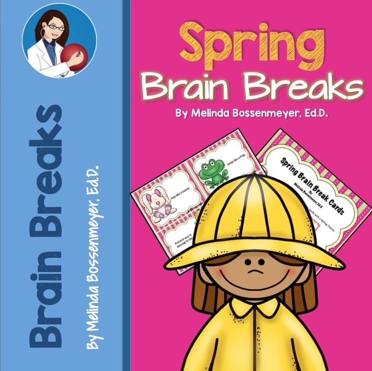 Spring brain break cards