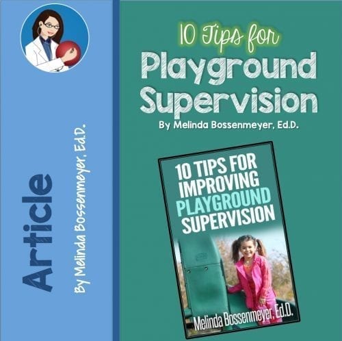 10 tips playground supervision