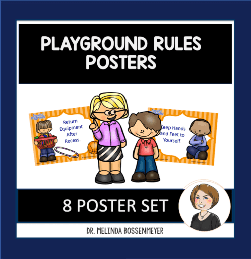 Playground rules posterx