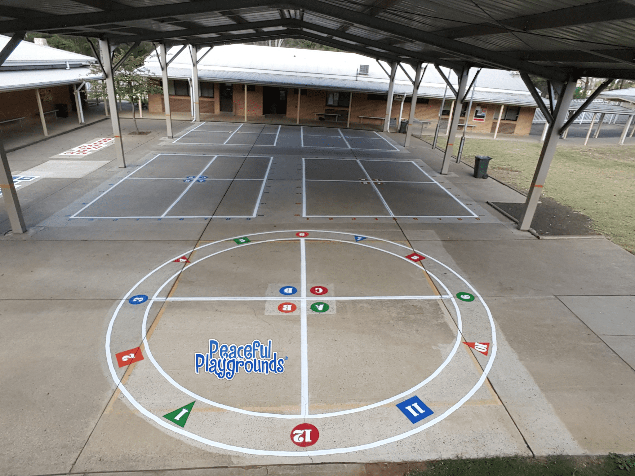 Playground markings