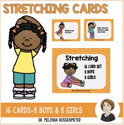 stretching task cards