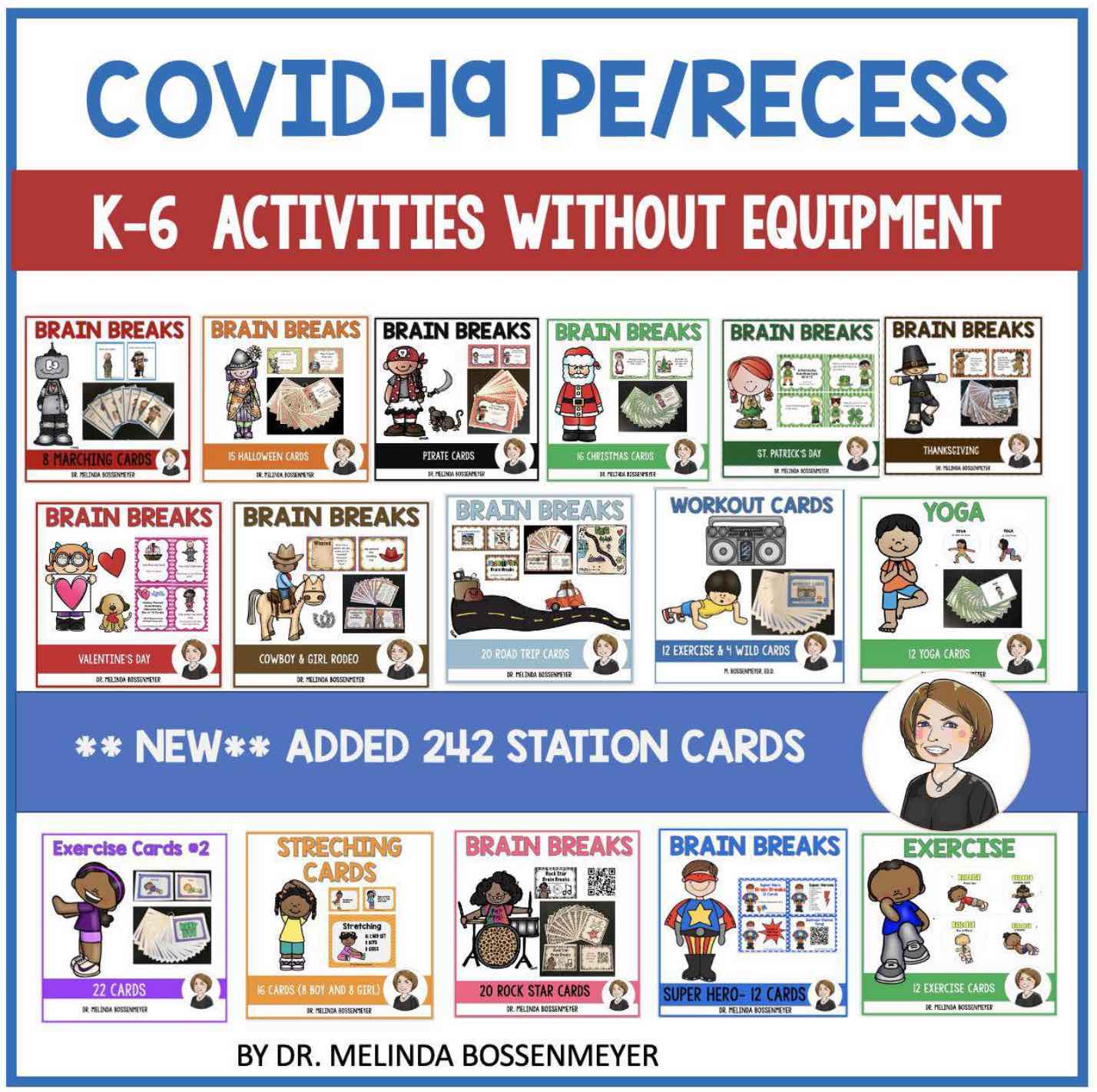 K-6 No Equipment Rev Cards