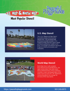 US World Map Flyer