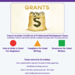 Grant Writing Training Flyer